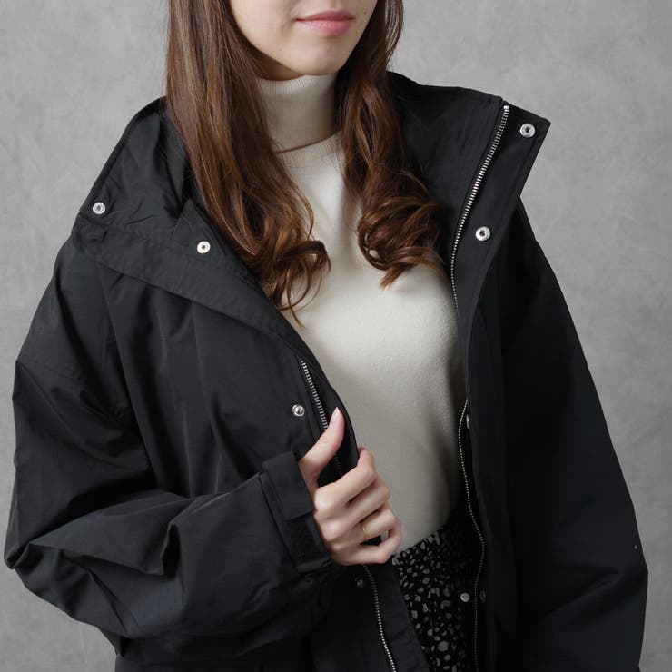 アウターコートモッズコートマウンテンパーカー冬ゆったり大きいサイズ体型カバーシン 品番 Sklw Lapule ラピュレ の レディースファッション通販 Shoplist ショップリスト