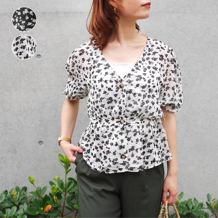 トップスブラウスシフォン花柄キャンディスリーブモノトーン七分袖前ボタンm大きいサ 品番 Sklw Lapule ラピュレ のレディースファッション通販 Shoplist ショップリスト トップスブラウスシフォン花柄キャンディスリーブモノトーン七分袖前ボタンm大きいサ 品番 Sklw Lapule ラピュレ のレディースファッション通販 Shoplist ショップリスト