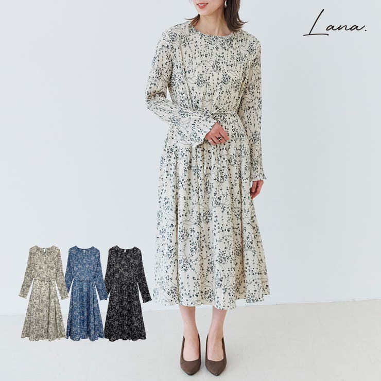 ワンピース レディース 長袖 | LAPULE  | 詳細画像9