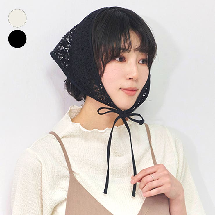 バンダナ レース レディース | LAPULE  | 詳細画像1 