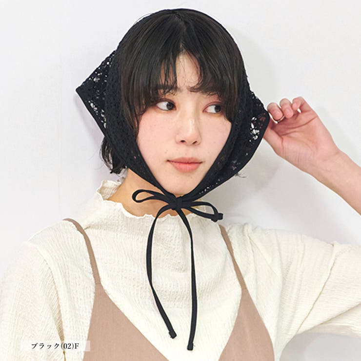 バンダナ レース レディース | LAPULE  | 詳細画像3 