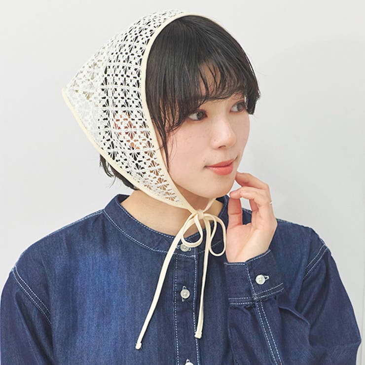 バンダナ レース レディース | LAPULE  | 詳細画像8 
