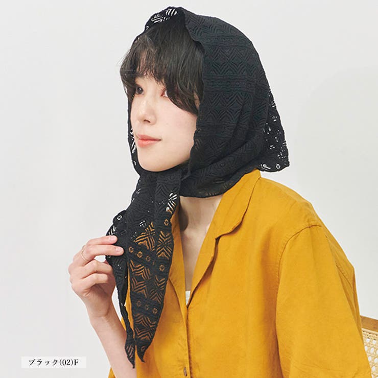 スカーフ レディース レース | LAPULE  | 詳細画像12 