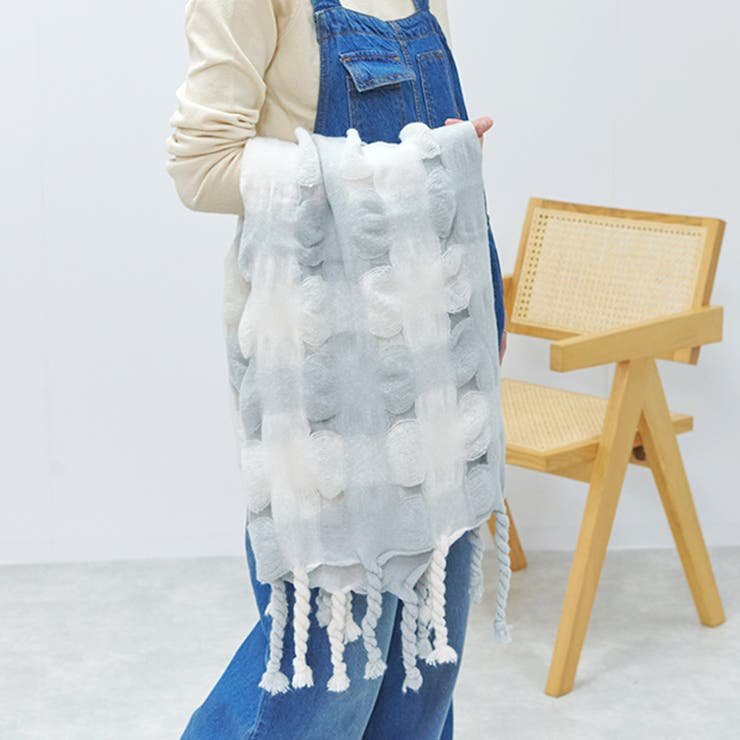 ストール レディース フリンジ | LAPULE  | 詳細画像8 