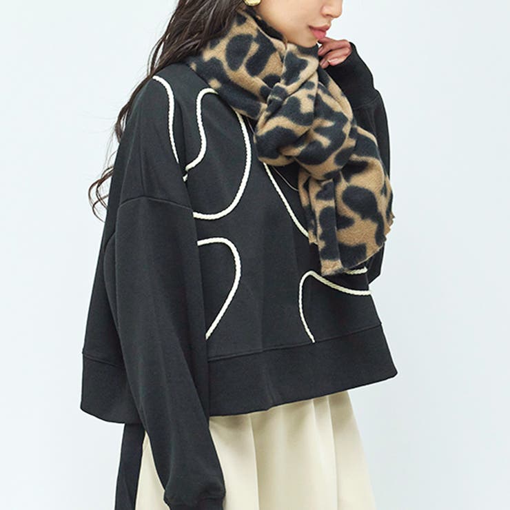 ストール レディース レオパード | LAPULE  | 詳細画像8 