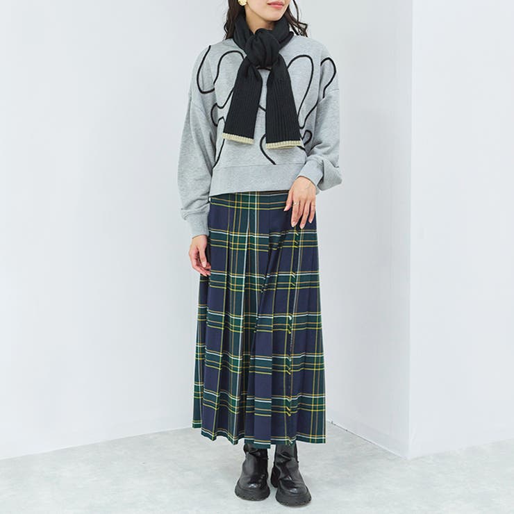 マフラー レディース ニット | LAPULE  | 詳細画像5 