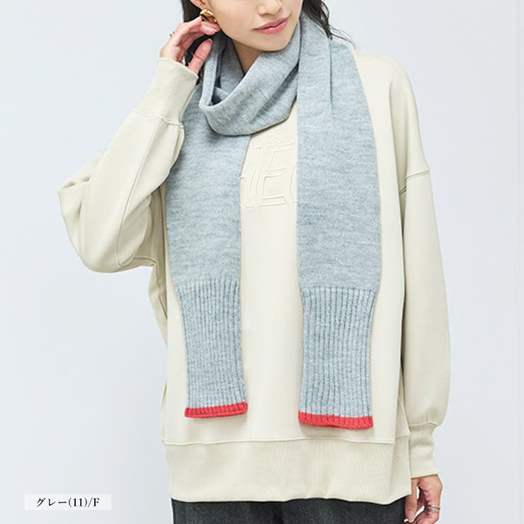 マフラー レディース ニット | LAPULE  | 詳細画像10 