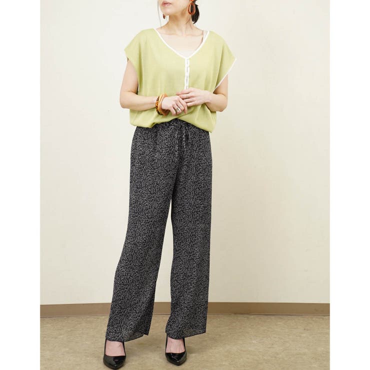 パンツ ワイドパンツ プリーツ | LAPULE  | 詳細画像13 