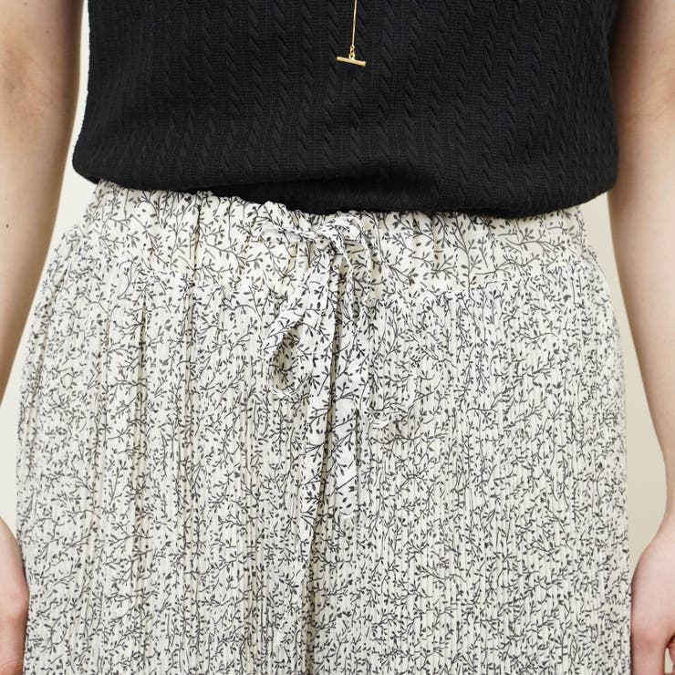 パンツ ワイドパンツ プリーツ | LAPULE  | 詳細画像8 