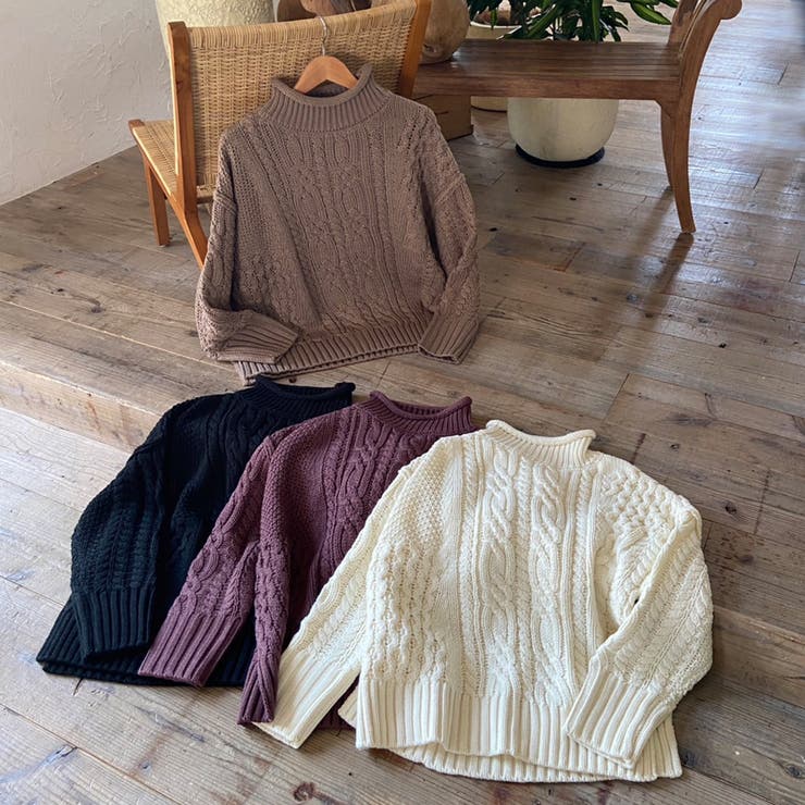 ニット セーター プルオーバー | LAPULE  | 詳細画像3 