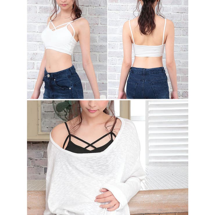 レディースファッション通販スポーツブラ カップインデザインM 大きいサイズ | relaclo | 詳細画像5 