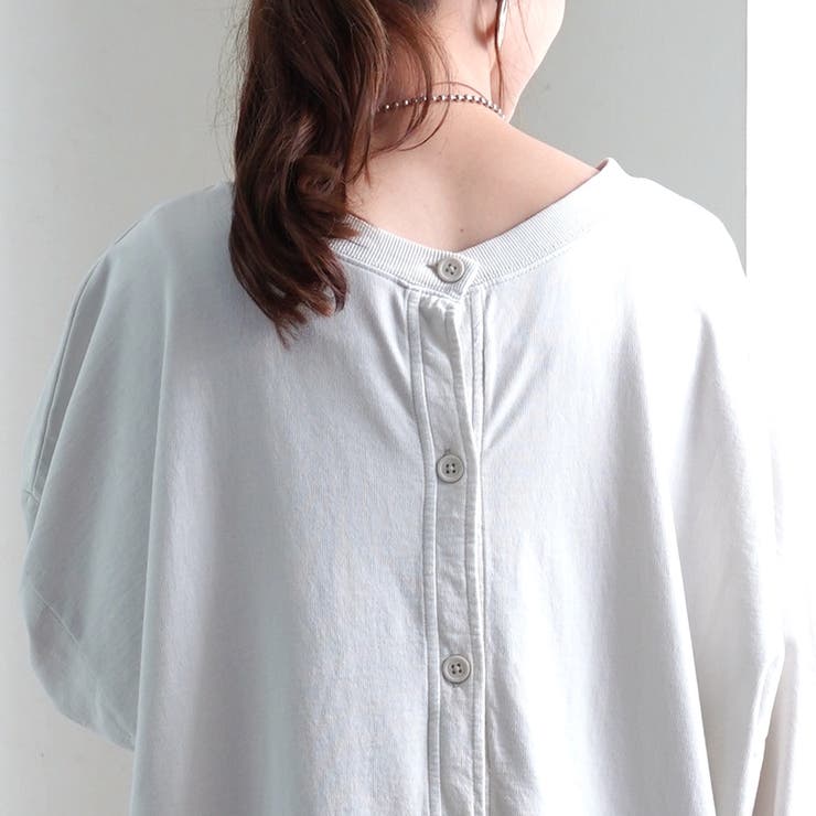 トップスカーディガン長袖スウェット裏毛2Way前後2way冬春ゆったり大きいサイ… | LAPULE  | 詳細画像5 