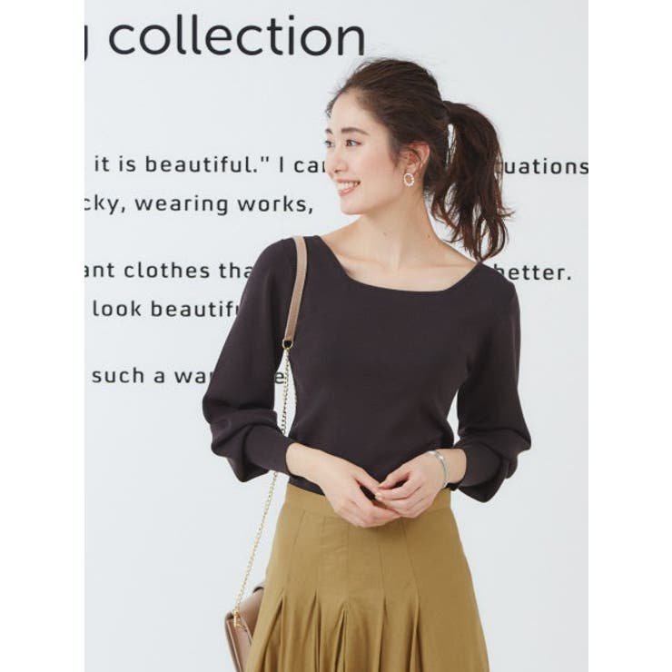 【リユース品】ABAHOUSE | フリーサイズ | ニット/セーター | ReLIKE | 詳細画像1 