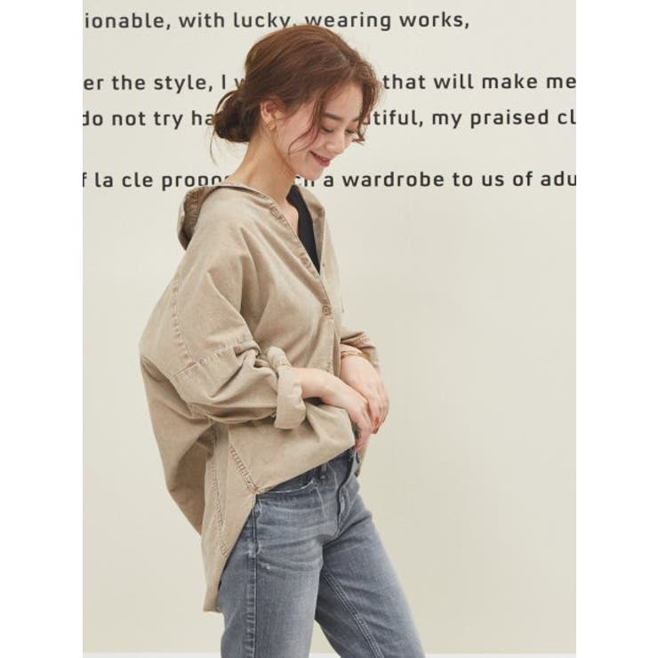 【リユース品】ABAHOUSE | コーデュロイオーバーシャツ | ReLIKE | 詳細画像2