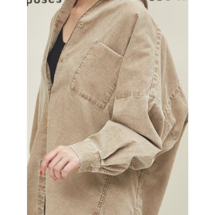 【リユース品】ABAHOUSE | コーデュロイオーバーシャツ | ReLIKE | 詳細画像8