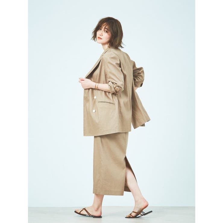 【リユース品】ABAHOUSE | ストレッチリネンダブルジャケット | ReLIKE | 詳細画像2