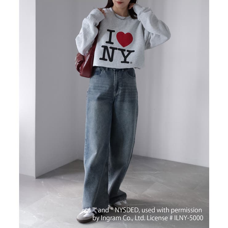 I LOVE NY裏起毛スウェット | Riberry | 詳細画像11 