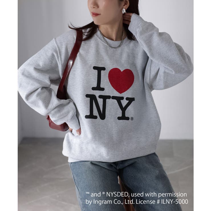 I LOVE NY裏起毛スウェット | Riberry | 詳細画像12 