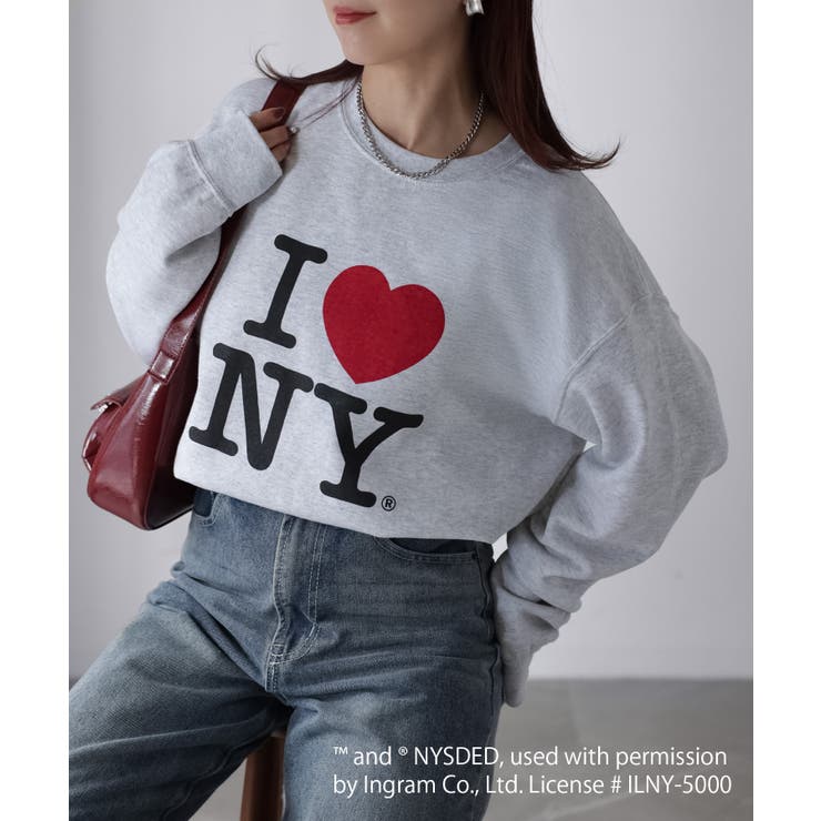 I LOVE NY裏起毛スウェット | Riberry | 詳細画像13 