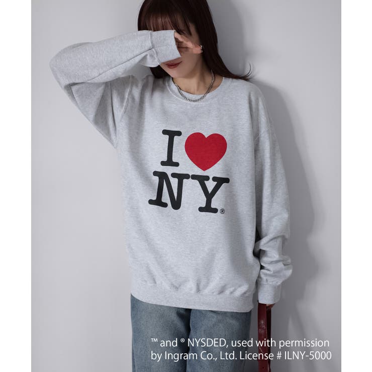 I LOVE NY裏起毛スウェット | Riberry | 詳細画像17 