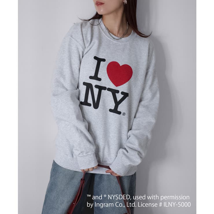 I LOVE NY裏起毛スウェット | Riberry | 詳細画像3 