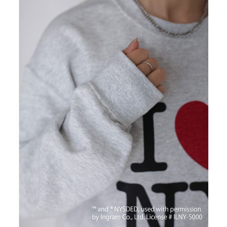 I LOVE NY裏起毛スウェット | Riberry | 詳細画像37 