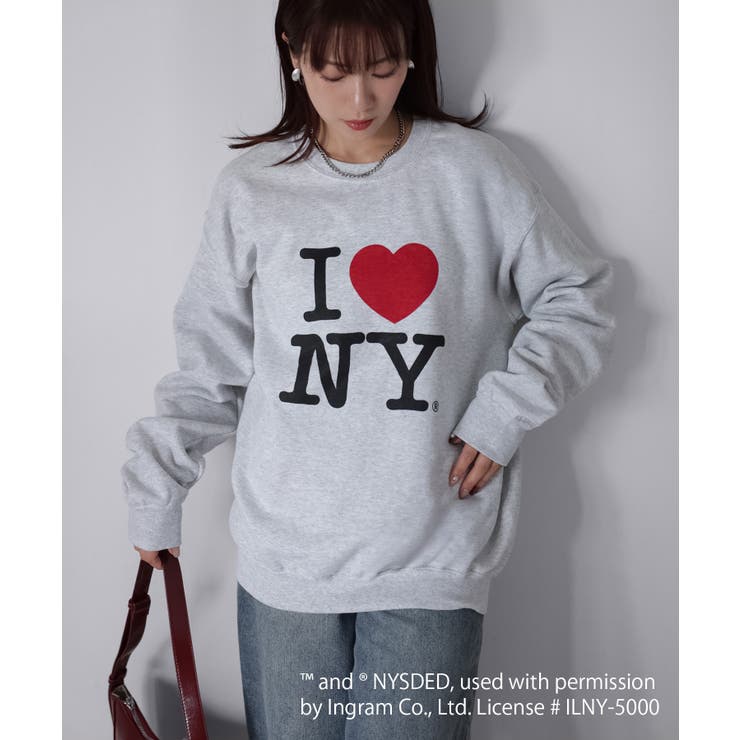 I LOVE NY裏起毛スウェット | Riberry | 詳細画像4 