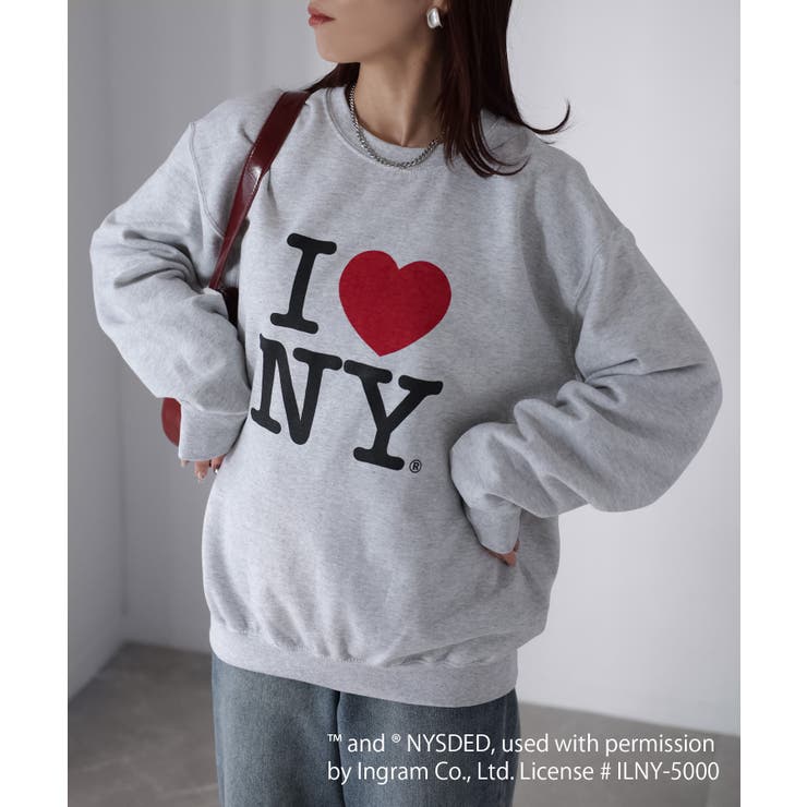 I LOVE NY裏起毛スウェット | Riberry | 詳細画像5 