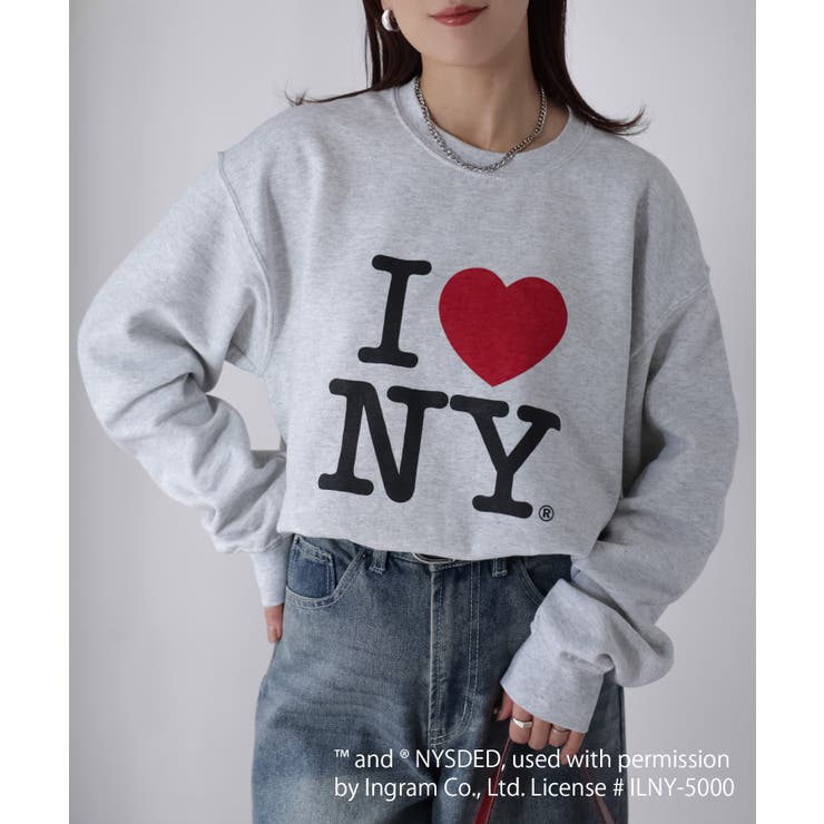 I LOVE NY裏起毛スウェット | Riberry | 詳細画像6 