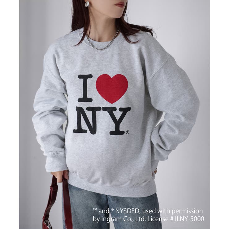 I LOVE NY裏起毛スウェット | Riberry | 詳細画像7 
