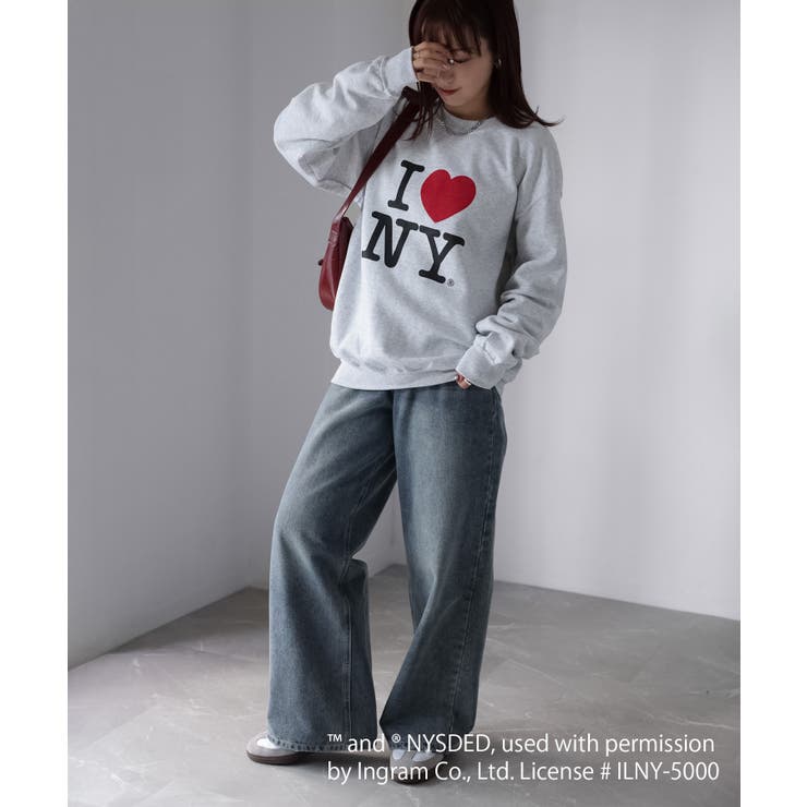 I LOVE NY裏起毛スウェット | Riberry | 詳細画像8 