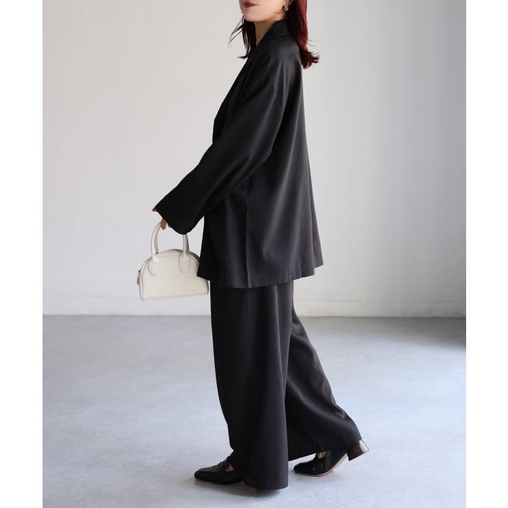 ダブルジャケット+ワイドパンツセットアップ | Riberry | 詳細画像27 