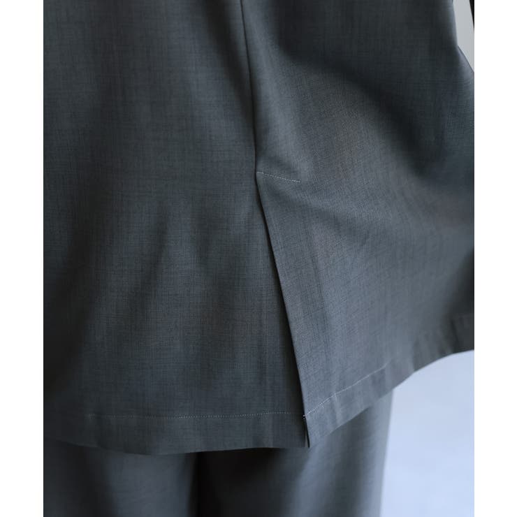 ダブルジャケット+ワイドパンツセットアップ | Riberry | 詳細画像46 