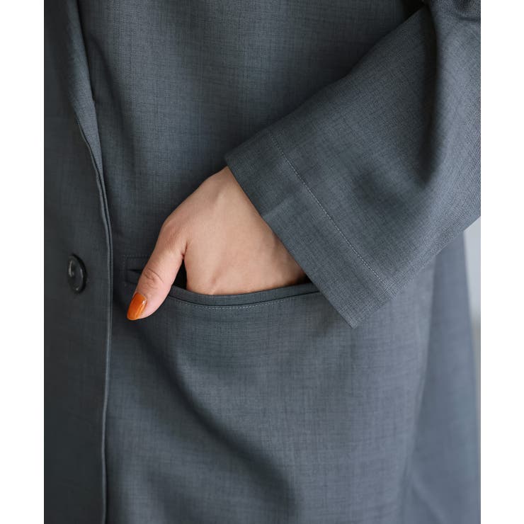 ダブルジャケット+ワイドパンツセットアップ | Riberry | 詳細画像47 