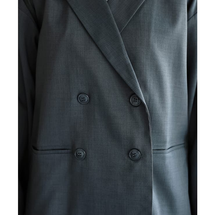 ダブルジャケット+ワイドパンツセットアップ | Riberry | 詳細画像48 