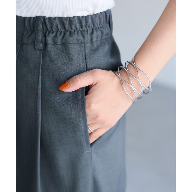 ダブルジャケット+ワイドパンツセットアップ | Riberry | 詳細画像53 