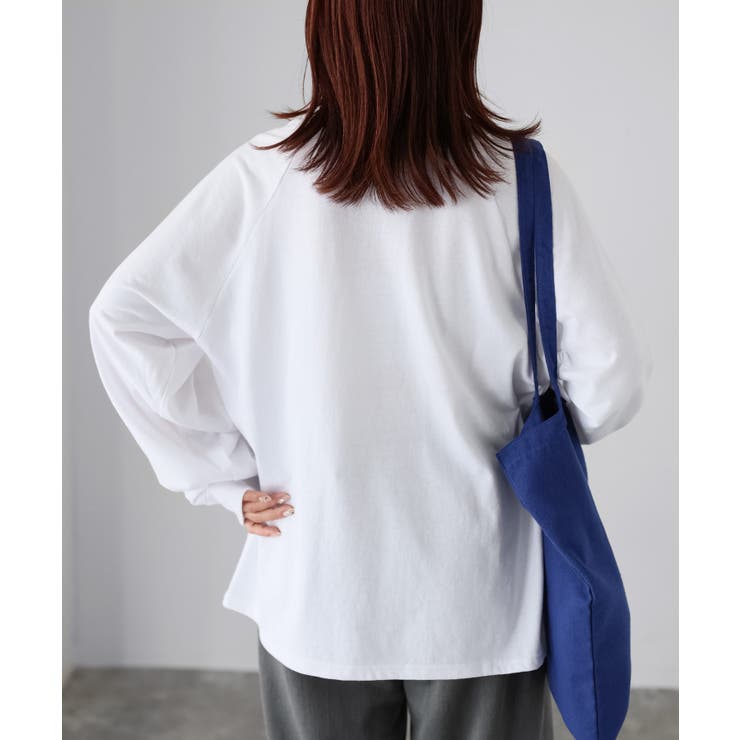 ネコ刺繍ラグランロンT | Riberry | 詳細画像45 