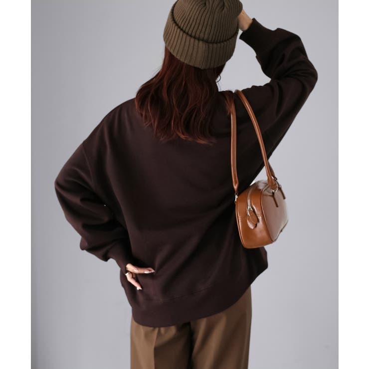 カレッジロゴ刺繍裏起毛スウェット | Riberry | 詳細画像22 