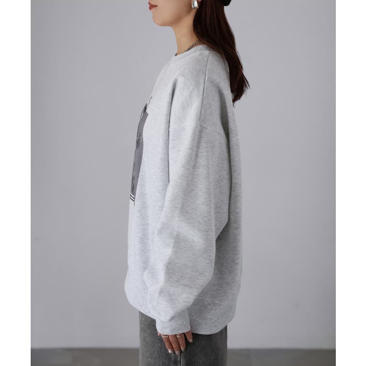 ダルメシアンプリント裏起毛スウェット | Riberry | 詳細画像26 