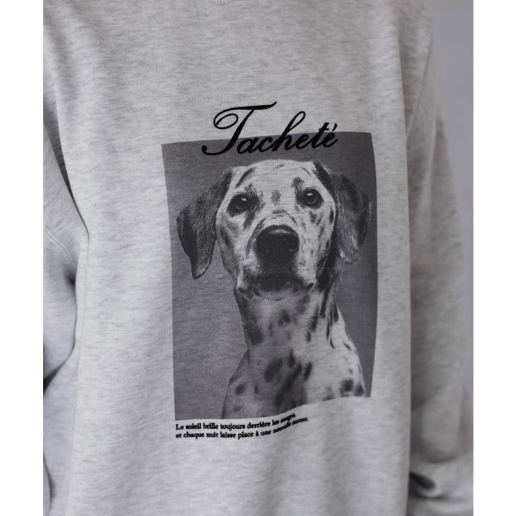 ダルメシアンプリント裏起毛スウェット | Riberry | 詳細画像28 