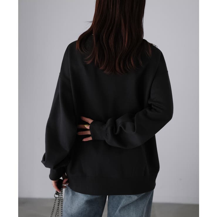 ダルメシアンプリント裏起毛スウェット | Riberry | 詳細画像6 