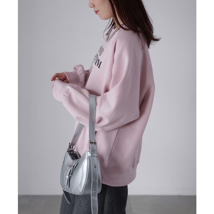 【体型カバー】裏起毛フォトプリントスウェット カジュアル 秋冬 | Riberry | 詳細画像21 