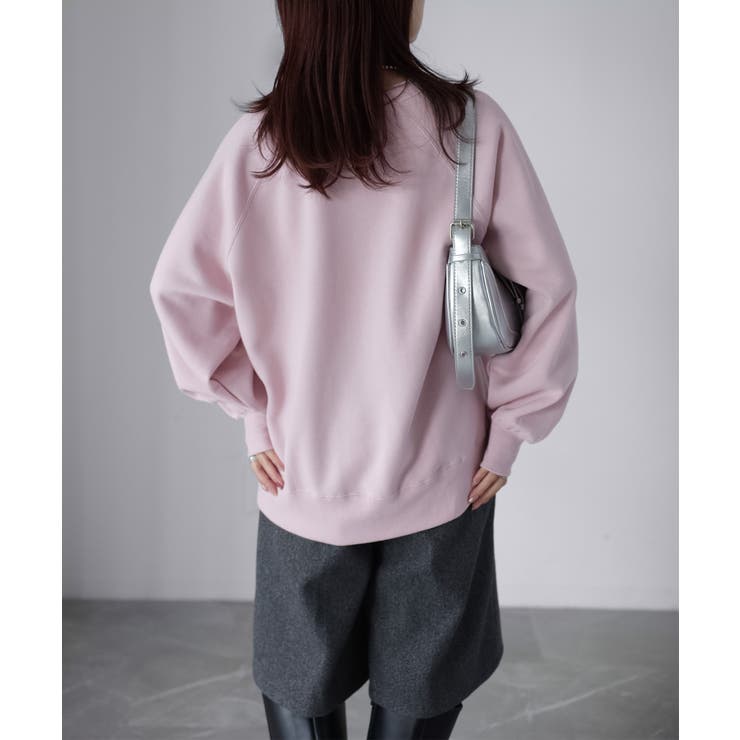 【体型カバー】裏起毛フォトプリントスウェット カジュアル 秋冬 | Riberry | 詳細画像22 