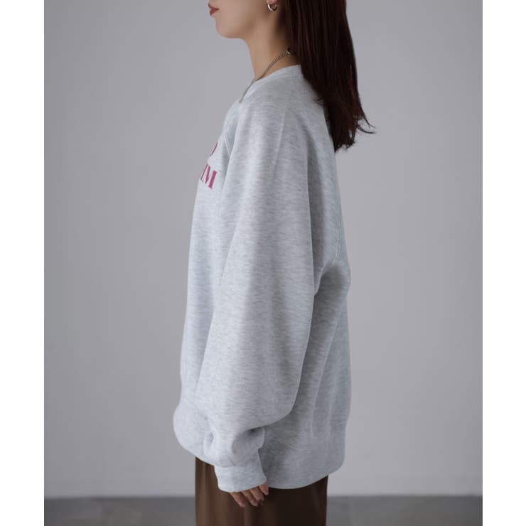 【体型カバー】裏起毛フォトプリントスウェット カジュアル 秋冬 | Riberry | 詳細画像26 