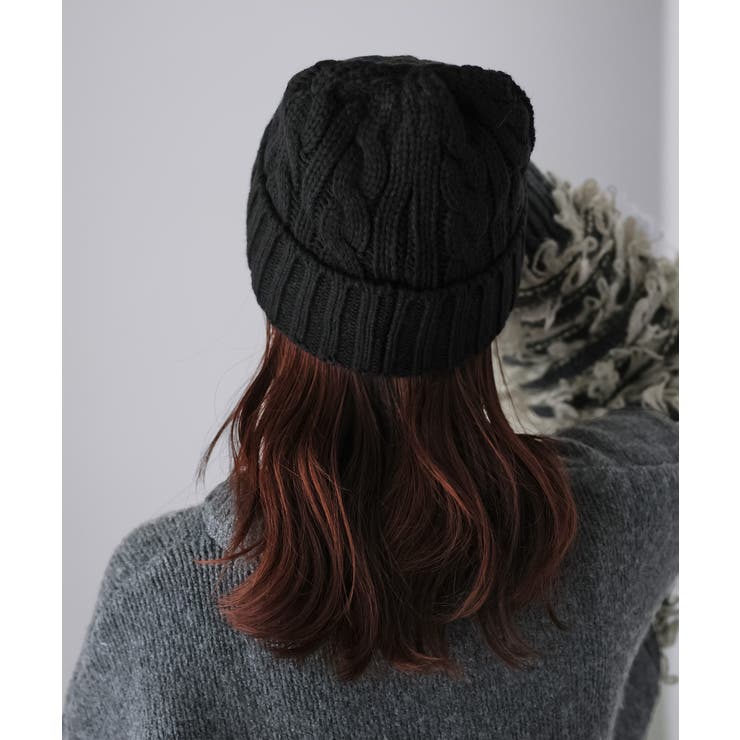 ケーブルニットキャップ | Riberry | 詳細画像12 