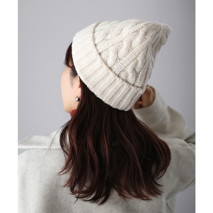 ケーブルニットキャップ | Riberry | 詳細画像8 