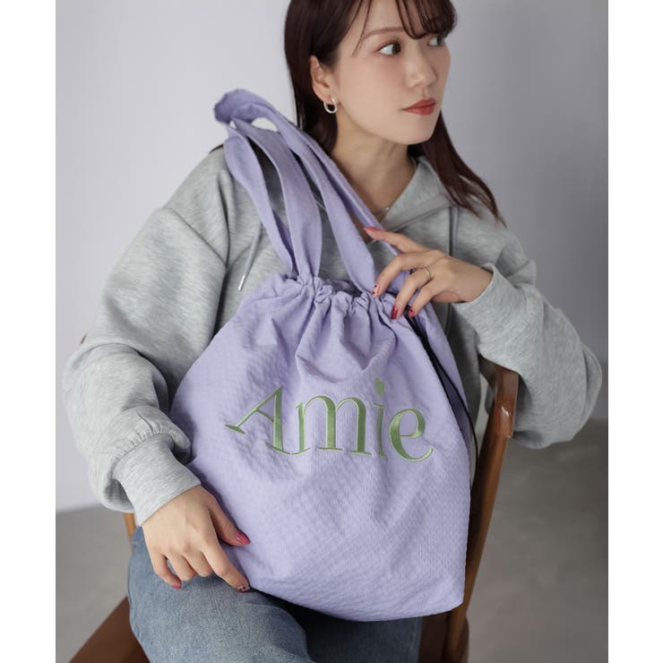 ロゴ刺繍巾着トートバッグ | Riberry | 詳細画像18 