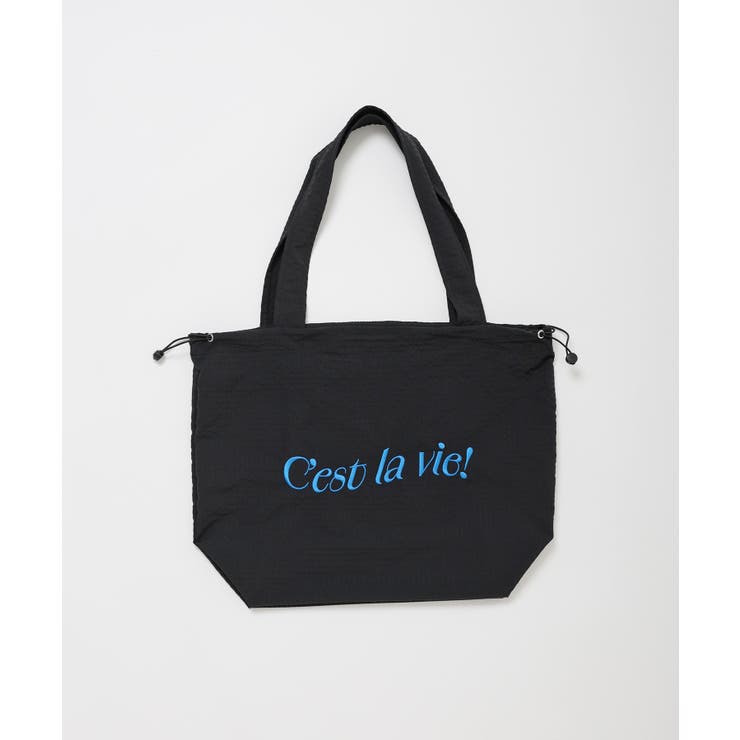 ロゴ刺繍巾着トートバッグ | Riberry | 詳細画像28 