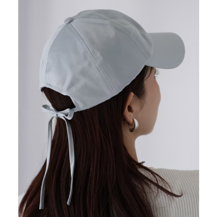 バックリボンサテンキャップ | Riberry | 詳細画像15 