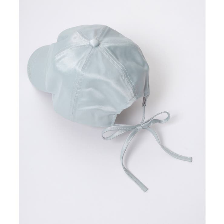 バックリボンサテンキャップ | Riberry | 詳細画像17 